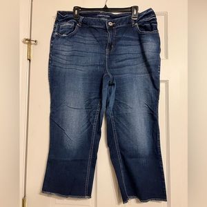 Maurice’s crop jeans